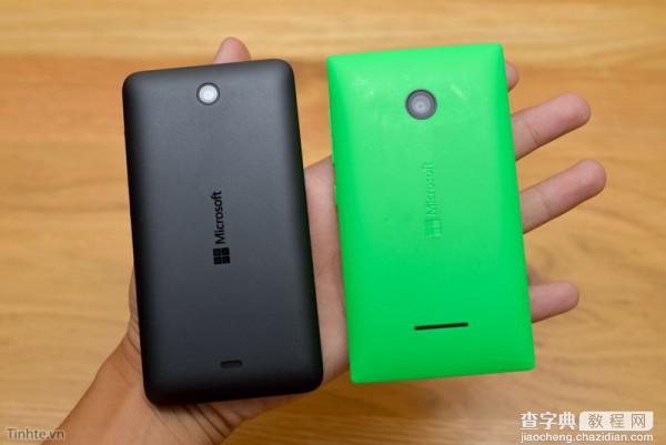 微软Lumia 430/435有什么区别？Lumia 430/435真机上手机对比4