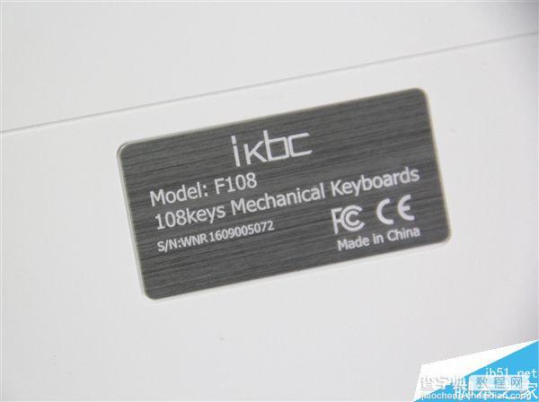 IKBC时光机机械键盘F-RGB开箱图赏:加入RGB背光灯效12