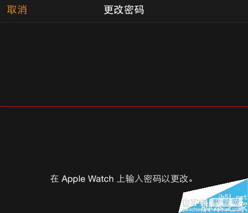 苹果Apple Watch手表怎么修改默认置解锁密码？11