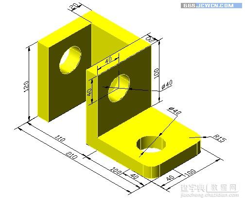 新手必学：CAD三维基础实例教程2