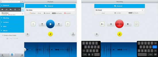 四款最好的iPad语音备忘录应用记录讲座或会议内容5