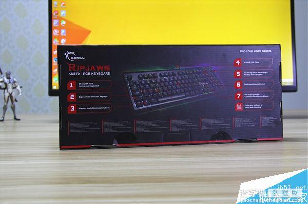 芝奇KM570背光机械键盘红轴版本图赏:原厂樱桃轴23