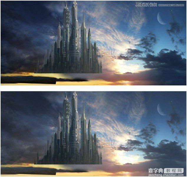 3Dx Max结合Photoshop制作月光下的城堡CG场景教程7