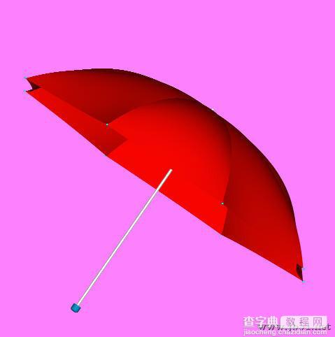 AutoCAD 建模实例之绘制雨伞教程13