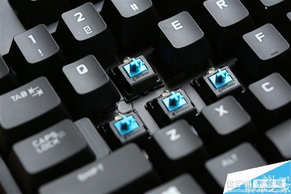 罗技游戏机械键盘G610青轴与红轴版图赏:手感清脆轻盈11