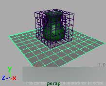 Maya的动力学和lattice边形器实现物体的熔化效果4
