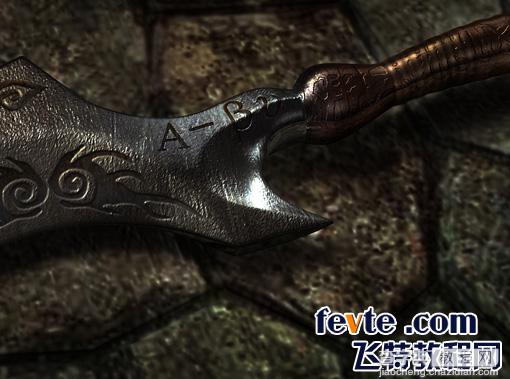 3DSMAX打造逼真的匕首金属材质10