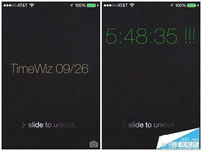 iOS9越狱美化攻略 越狱插件TimeWiz改变时间样式2
