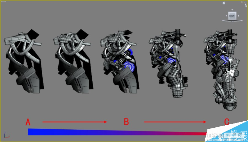 3DSMAX打造超酷的逼真变形金刚4