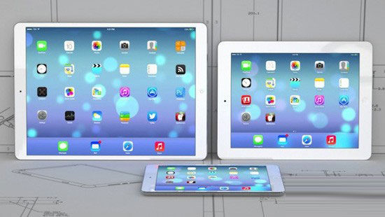 iPad又增新尺寸 苹果明年Q1生产12.9英寸iPad Pro1