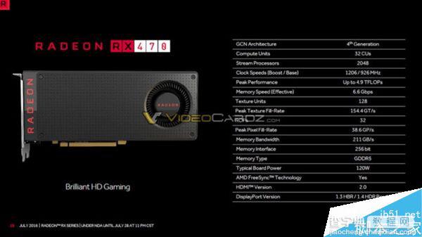 AMD RX470和RX460显卡上市时间、游戏跑分全曝光2