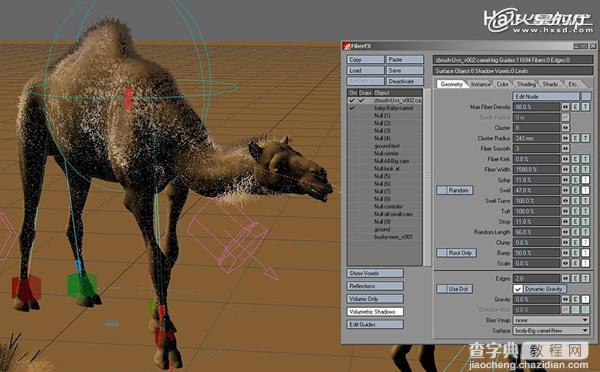 3DSMAX制作逼真的沙漠里骆驼教程7