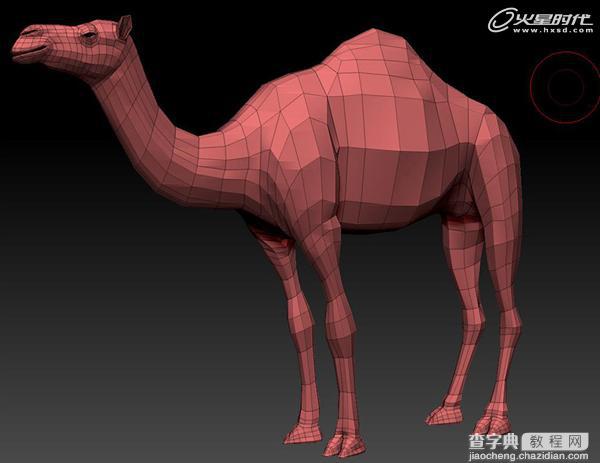 3DSMAX制作逼真的沙漠里骆驼教程2