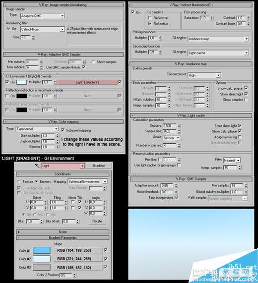 3DSMAX室内卫生间效果图的制作流程21