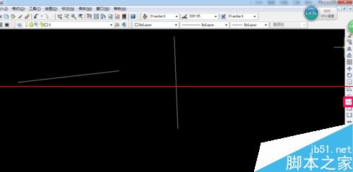 CAD绘制图纸的时候怎么延伸直线？5