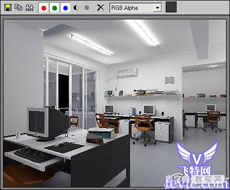 3DMAX模拟现实室内渲染图文教程18