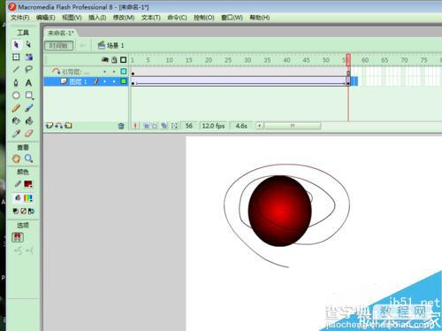 FLASH制作漂亮的旋转彩灯10