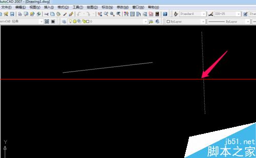 CAD绘制图纸的时候怎么延伸直线？6