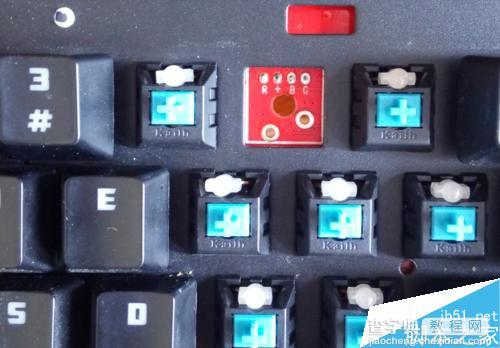 机械键盘更换背光LED与机械轴图文教程10