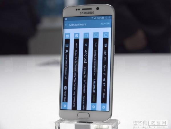 [动图]双曲面屏Galaxy S6 Edge能做什么？双曲面屏幕功能一览14