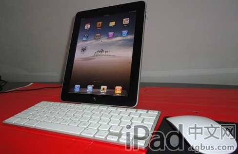 iPad像一台普通电脑一样连接苹果蓝牙键盘和鼠标的方法1