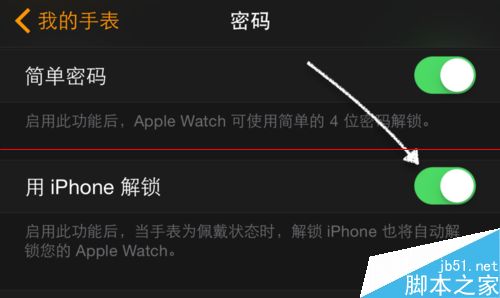 iPhone 6 怎么给Apple Watch解锁重置密码？7