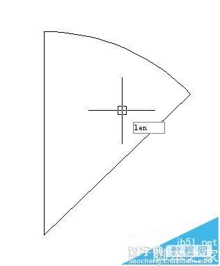 CAD指定长度的弧线怎么画?5