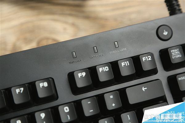 罗技游戏机械键盘G610青轴与红轴版图赏:手感清脆轻盈5