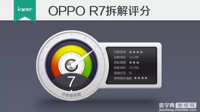 (视频+图)OPPO R7真机拆解：难度大/做工细/用料足40