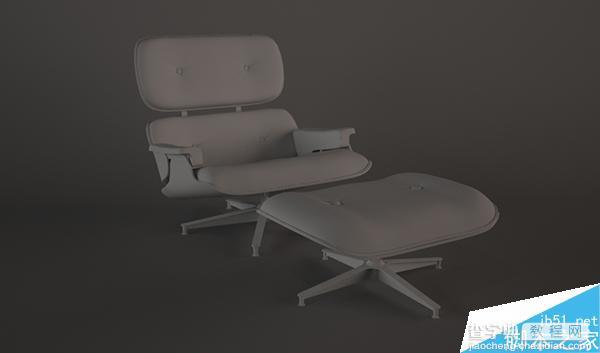 3DSMAX打造休闲椅模型之靠背1