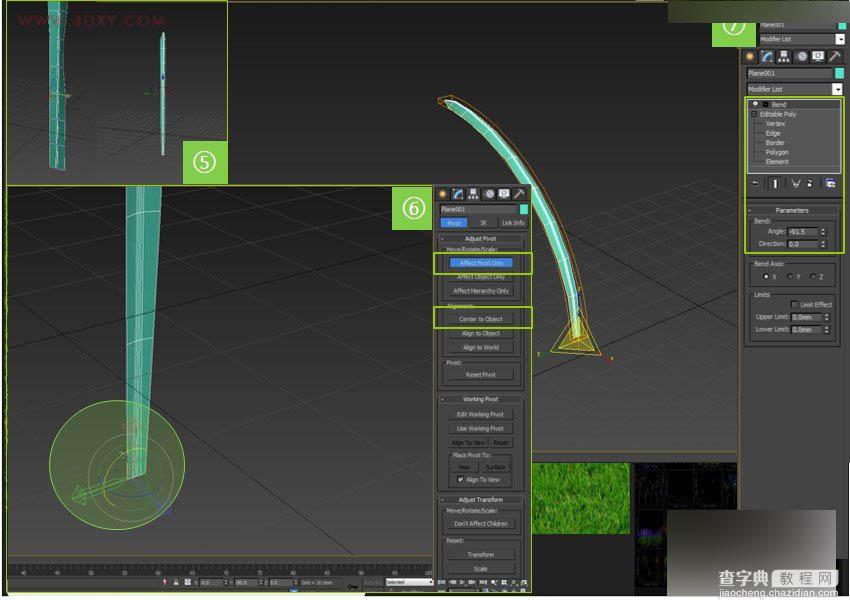3DMAX制作真实的绿色草地建模流程介绍5