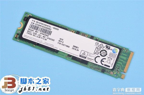 三星SM961 256GB M.2 SSD全球首发评测：超3GB/S的读取速度4