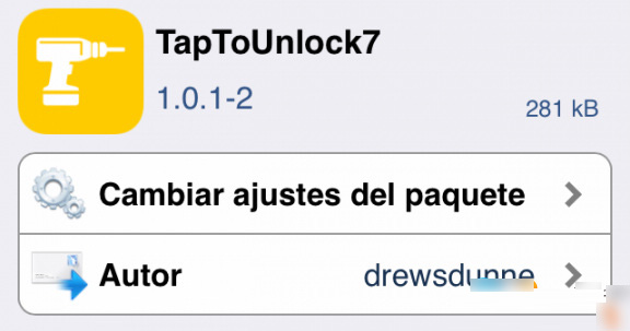 安装使用TapToUnlock7插件点击一下可解锁 iPhone手机无需滑动解锁2