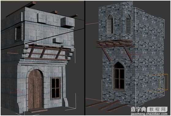 3DSMax渲染教程：渲染战后古城场景图5
