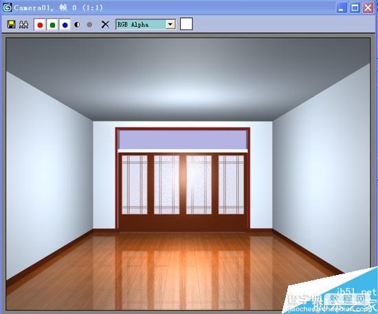 3Dmax初级教程:效果图的快速简单建摸39