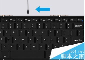 航世HB099三折叠键盘该怎么链接蓝牙使用?5