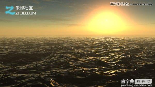 3dmax使用梦景创建一个美丽的日落场景教程21