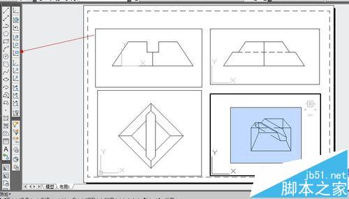CAD三维实体模型怎么转二维视图?14