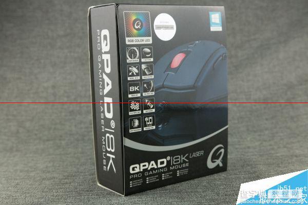 激光电竞鼠标 QPAD 8K Laser上手简评2