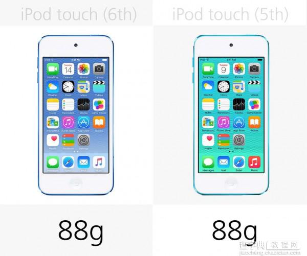 iPod touch 6和iPod touch 5有哪些区别？2
