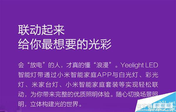 小米Yeelight彩光灯带正式发布:售价169元/1600万种色彩23