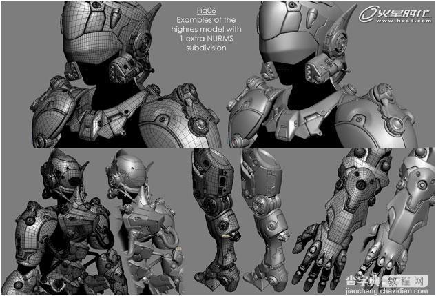 3DMAX打造超酷的次世代女机器人角色教程8