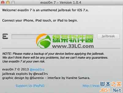 ios7越狱工具evasi0n7 1.0.4下载更新教程1