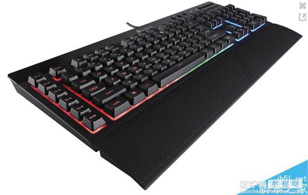 海盗船推出非机械轴体游戏键盘K55 RGB(薄膜键盘):手感超机械键盘2