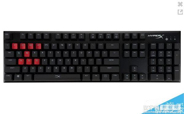 金士顿HyperX全新游戏机械键盘发布:采用樱桃青轴2