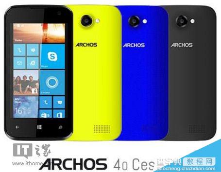 法国爱可视Archos发布多款新产品WP手机只要99美元2