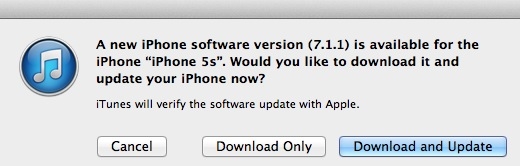 苹果发布iOS7.1.1系统更新Touch ID指纹识别技术改进介绍1