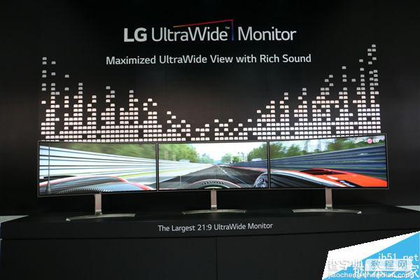 世界最大的LG 21:9曲面超宽屏显示器图赏:惊人的37.5寸3