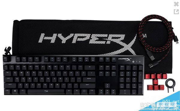 金士顿HyperX全新游戏机械键盘发布:采用樱桃青轴3