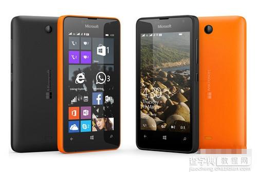 微软Lumia 430发布 微软Lumia 430售价及配置详情1